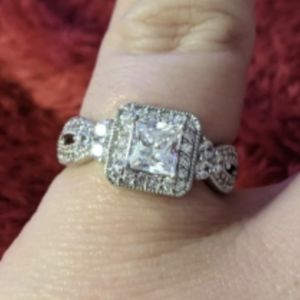 Cheté Cubic Zirconia and Sterling Silver Ring.